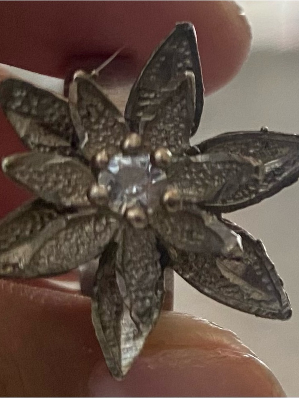 Handmade Fidget Flower Ring